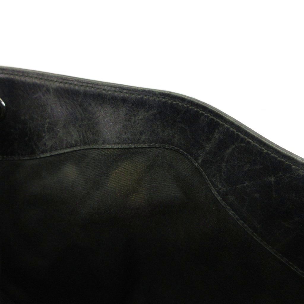 Gucci GG Canvas Gifford Tote Bag All Over Print Logo Black — view 8