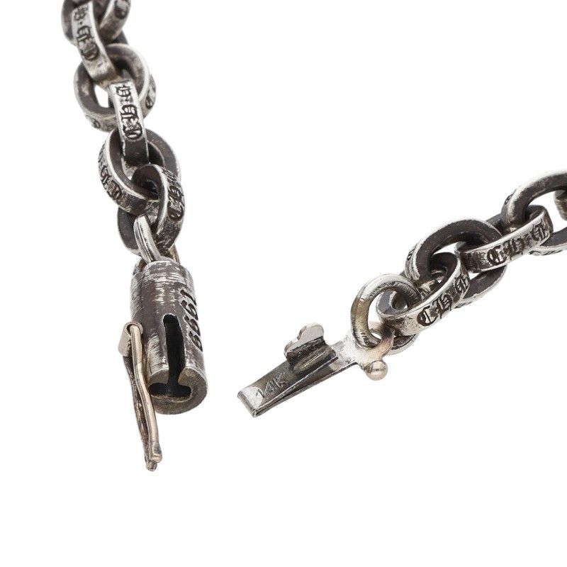 Chrome Hearts Paper Chain 18 Silver Necklace — view 5