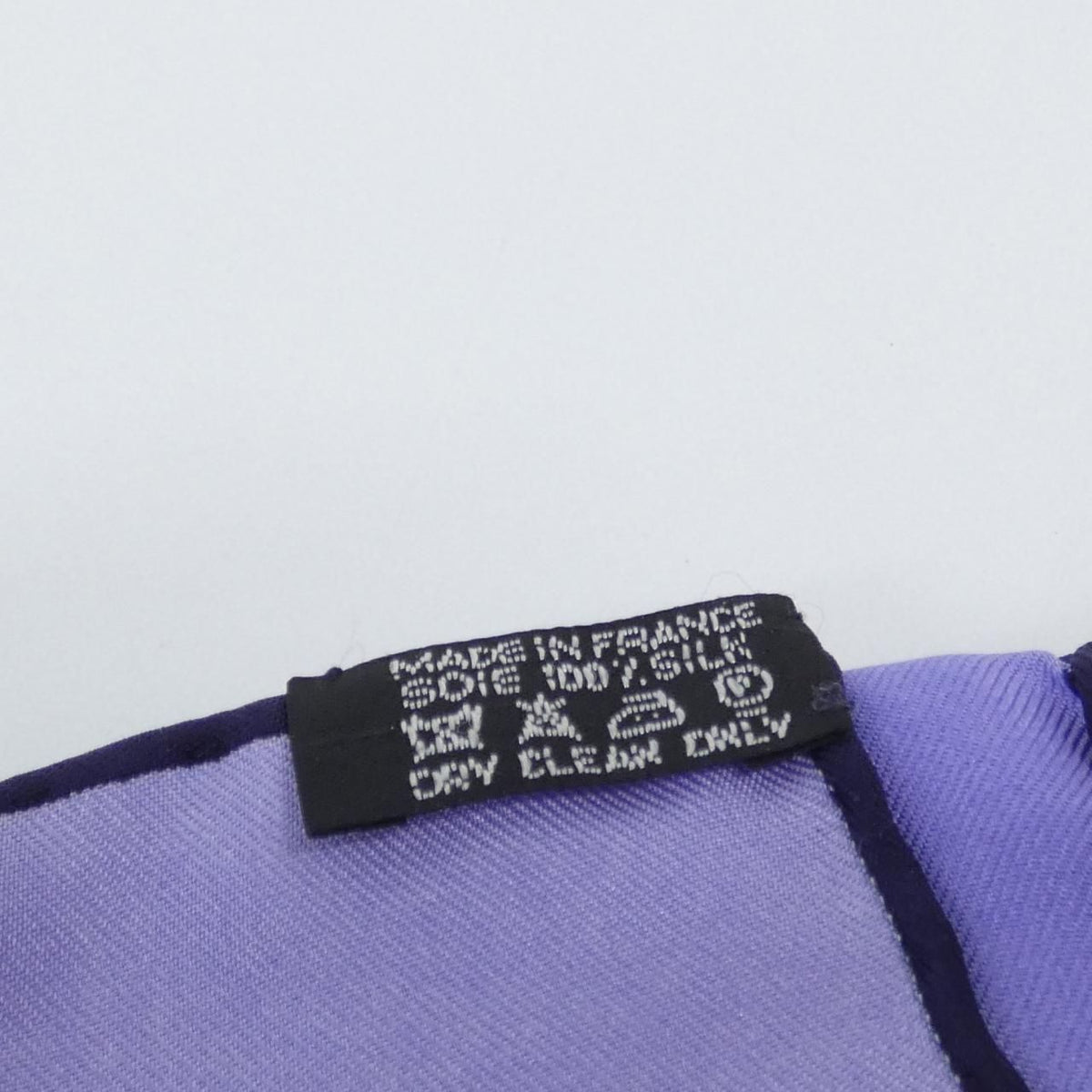 Hermes Carre Scarf Purple — view 4