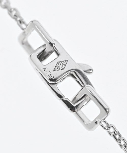 Louis Vuitton Pendentif Lockit White Gold Necklace — view 6