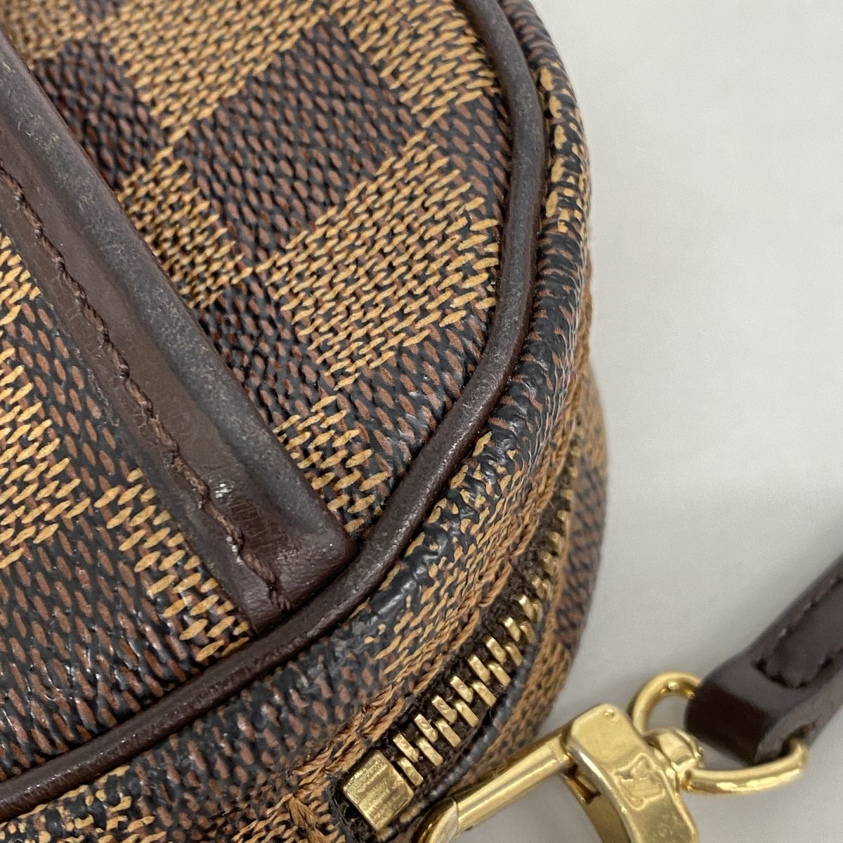 Louis Vuitton Shoulder Bag Damier Pochette Ipanema Ebene — view 8