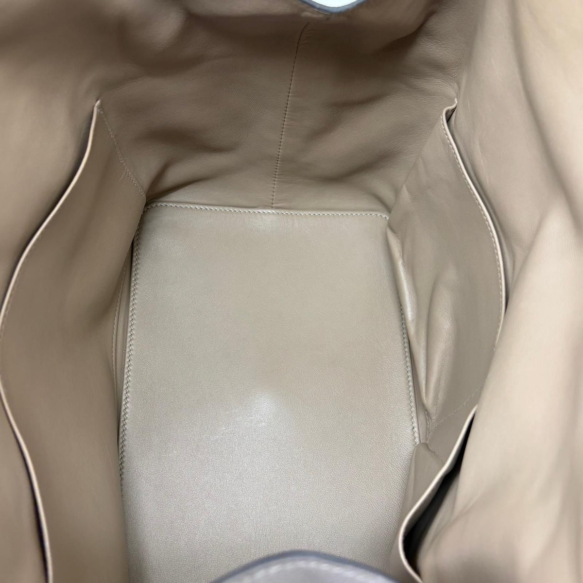 Hermes Toolbox 26 Gray Asphalt Silver Shoulder Bag Evercolor — view 8