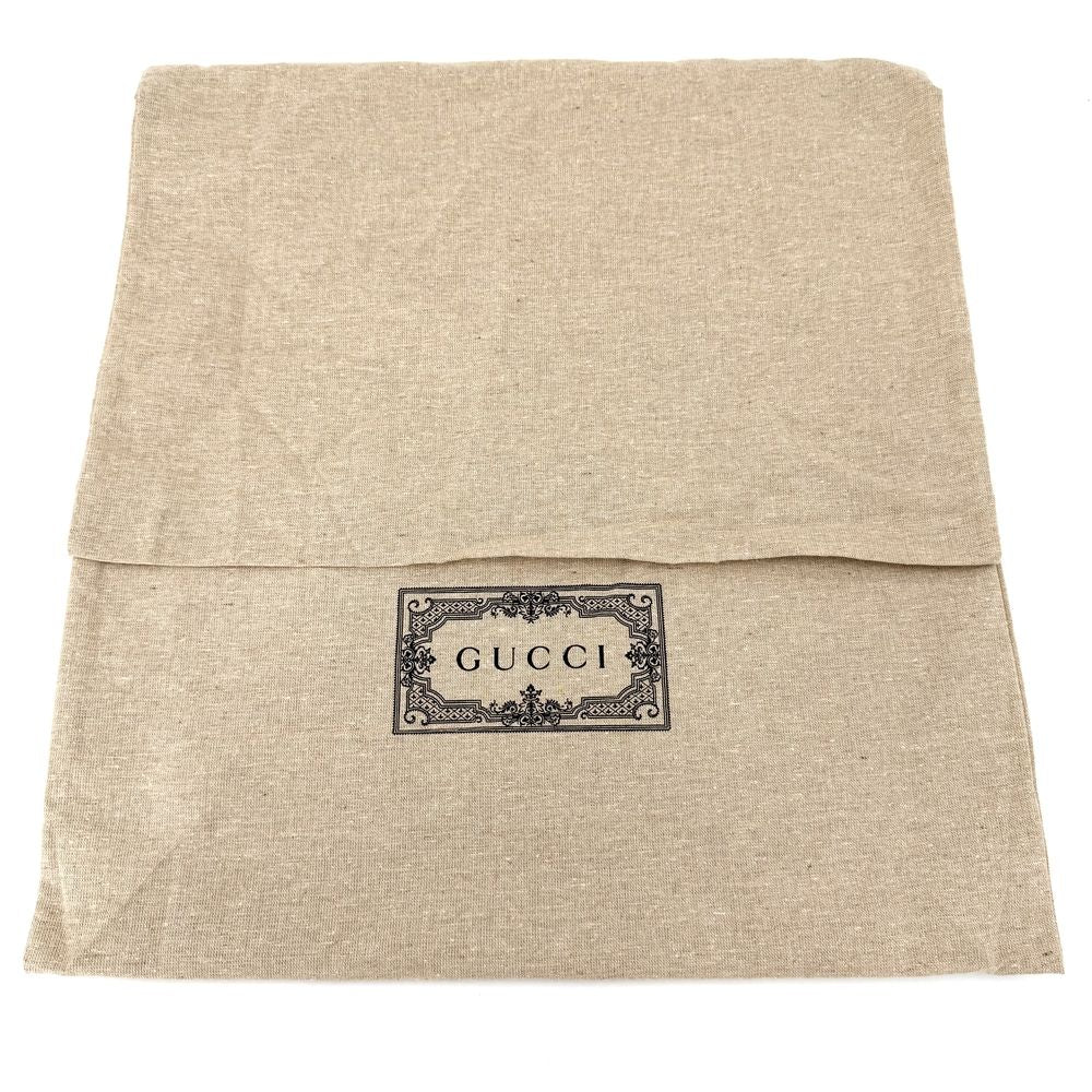 Gucci 2-Way Children's Kitten Shoulder Bag Crossbody Cat Leather Green Brown — view 8
