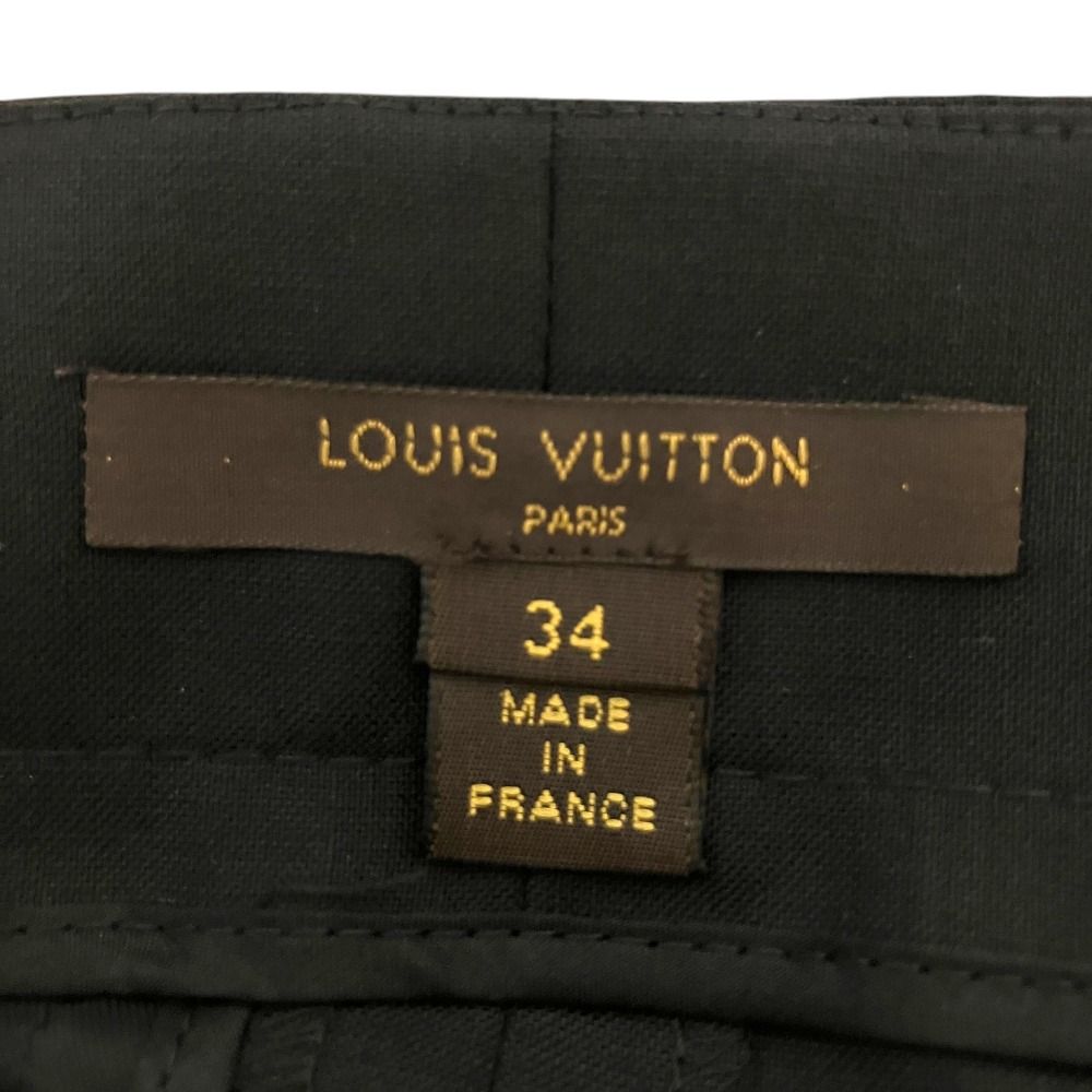 Louis Vuitton Wrap Pleats Strap Shorts Black — view 7