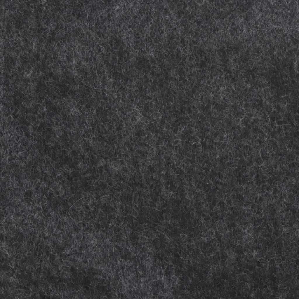 Hermes Cashmere Fringe Scarf Charcoal Gray AD — view 6