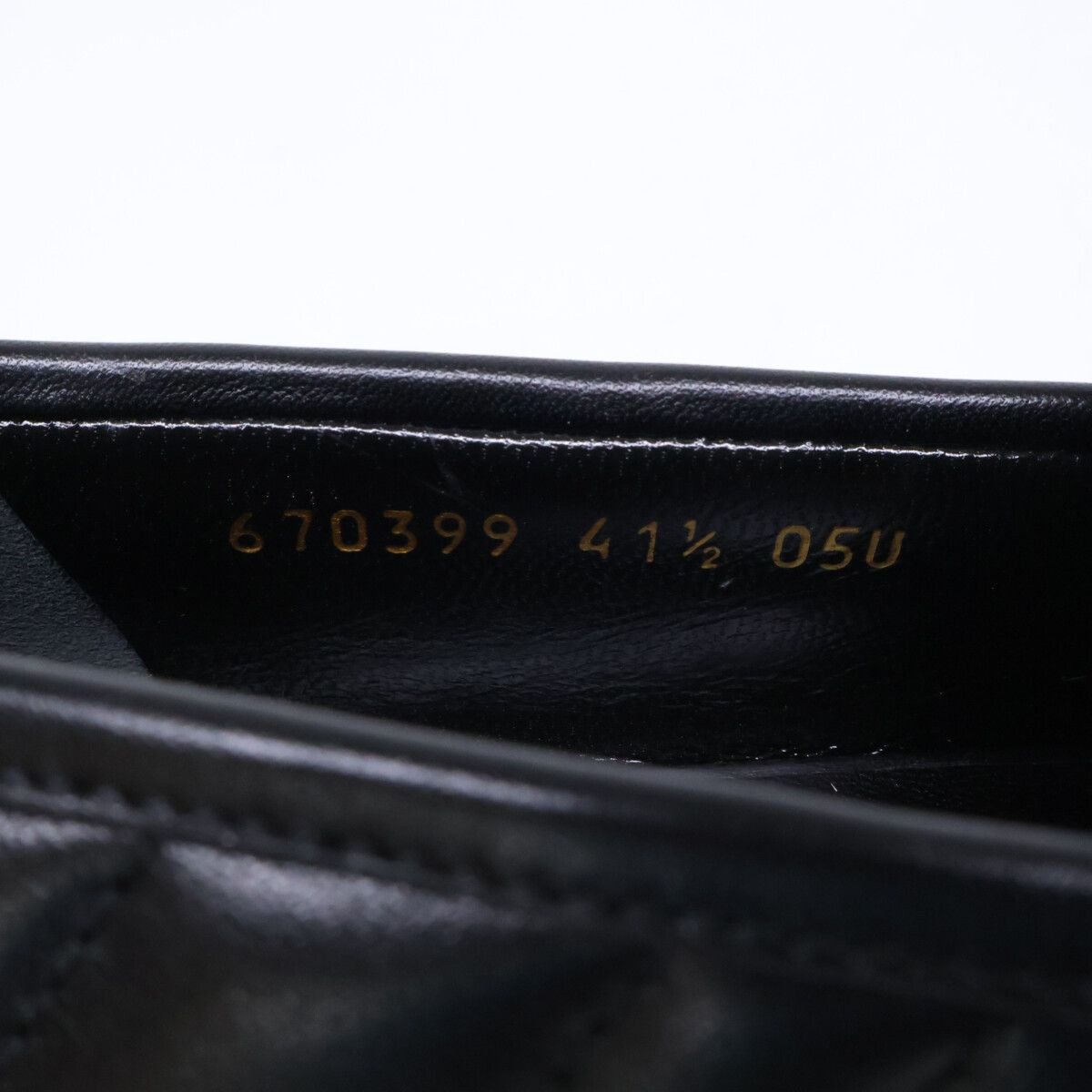 Gucci GG Marmont Leather Quilted Loafers — view 8