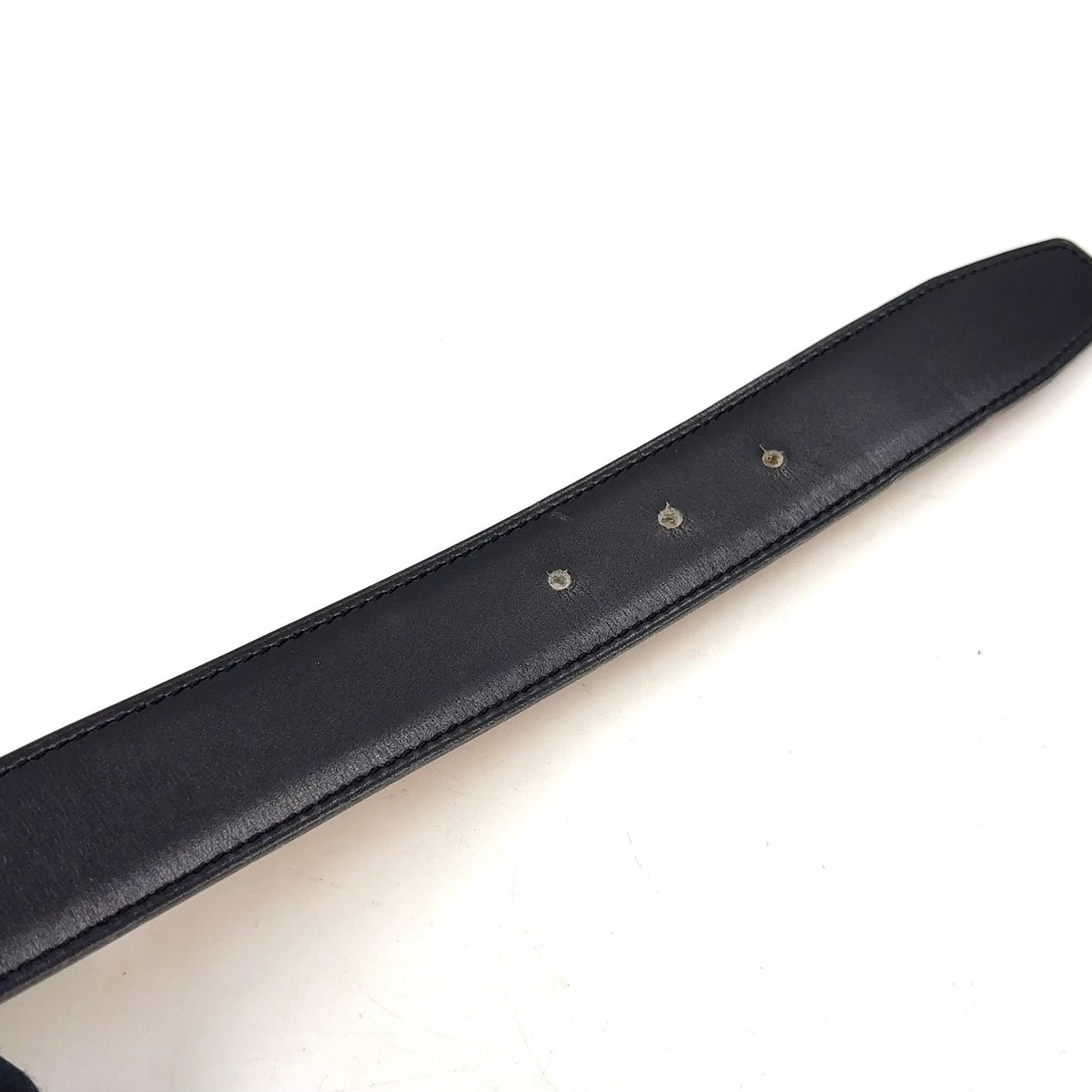 Hermes Constance H Belt Leather Black Gold — view 8
