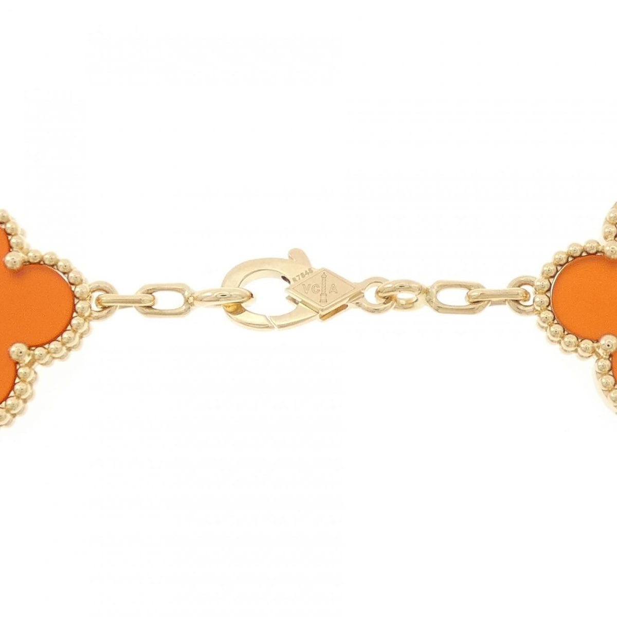 Van Cleef & Arpels Vintage Alhambra 5 Motif Bracelet — view 3