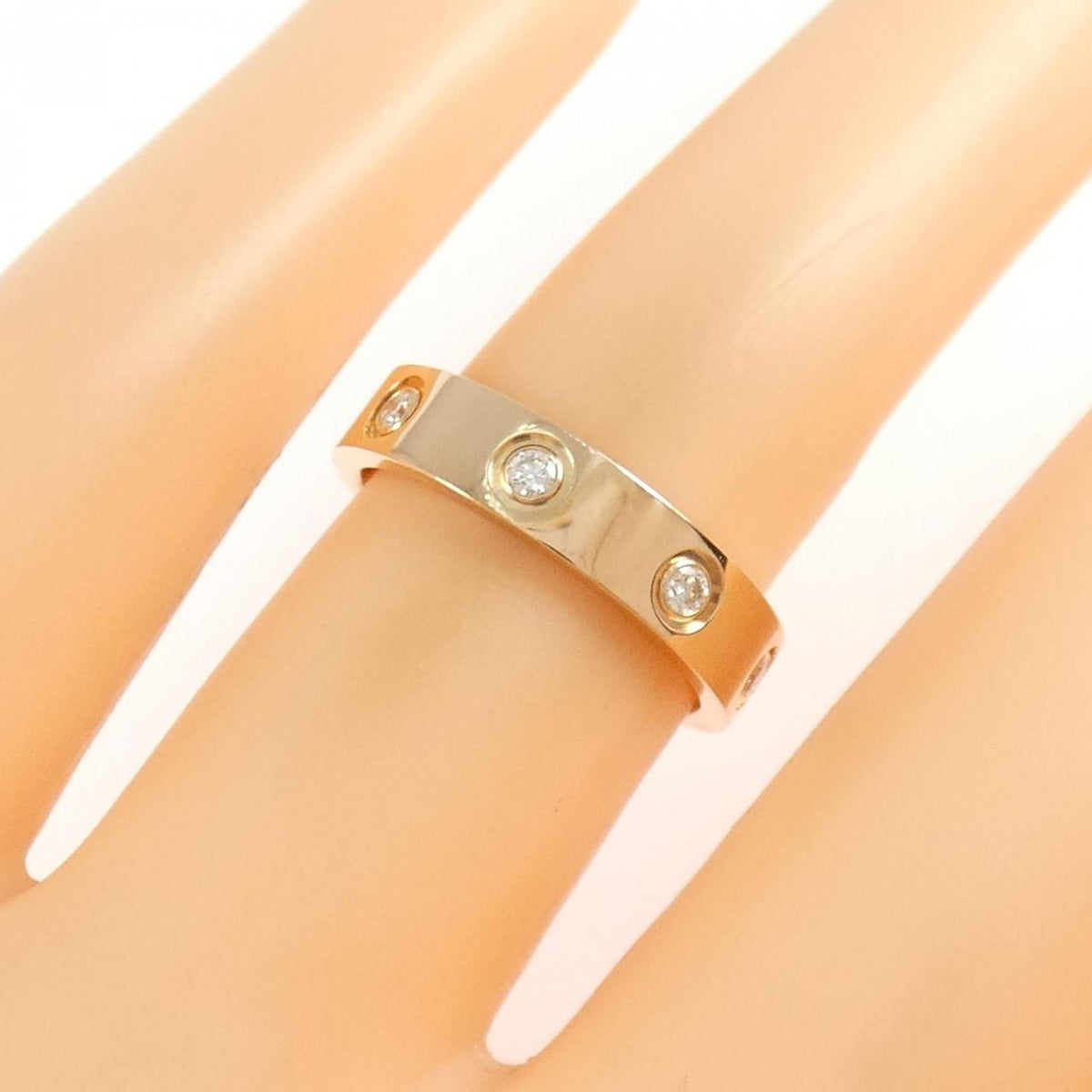 Cartier Mini Love Full Diamond Ring — view 4