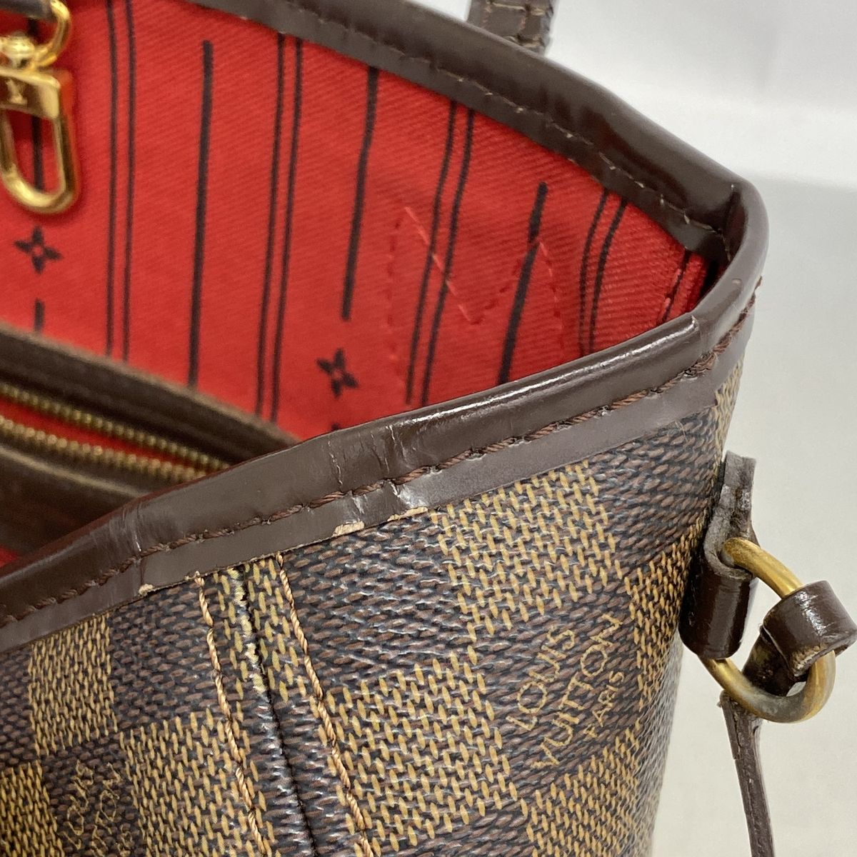 Louis Vuitton Tote Damier Neverfull PM Ebene — view 8