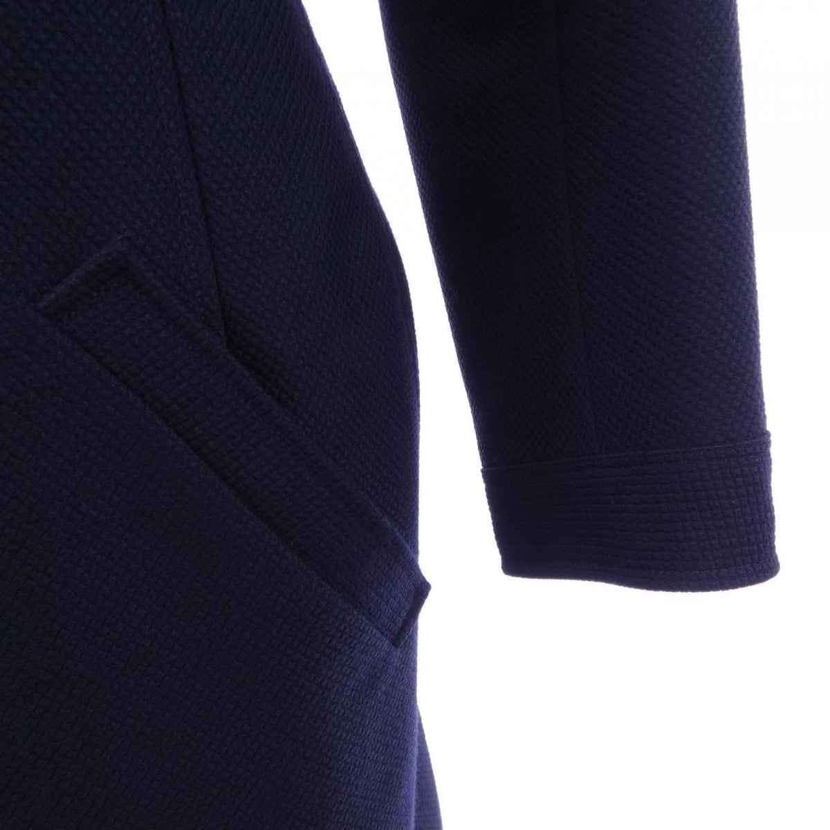 Chanel Vintage Coat Navy — view 5
