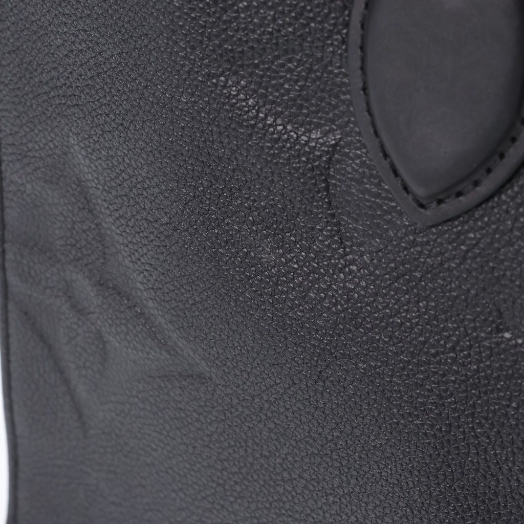 Louis Vuitton on the Go MM Handbag 2-Way Tote Monogram Empreinte Leather Black — view 8