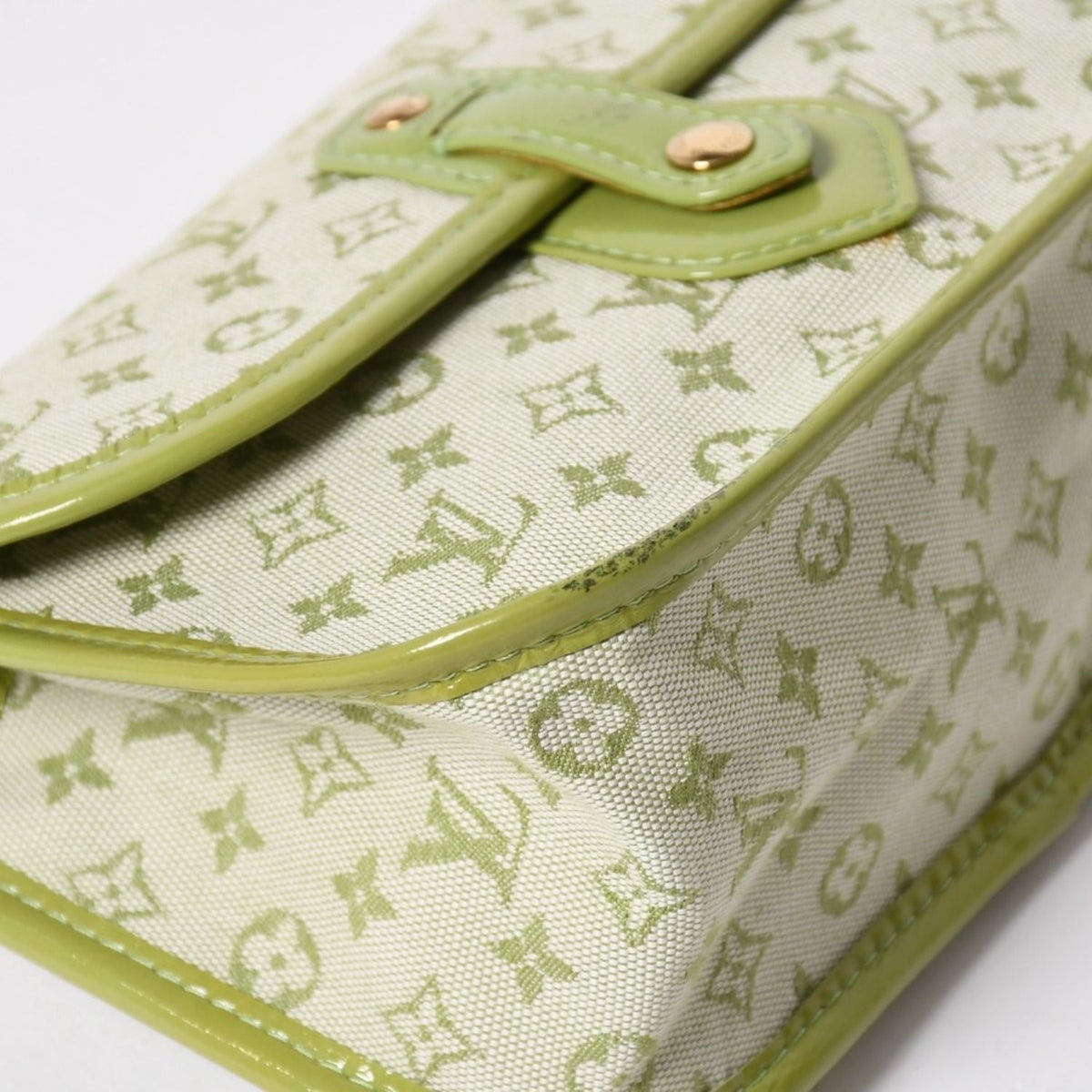 Louis Vuitton Trousse Marie Kate Pouch Case Monogram Mini Apple Green — view 8