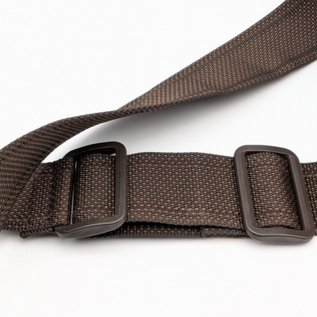 Louis Vuitton Shoulder Strap Nylon Vachetta Leather Gold Brown Adjustable — view 5