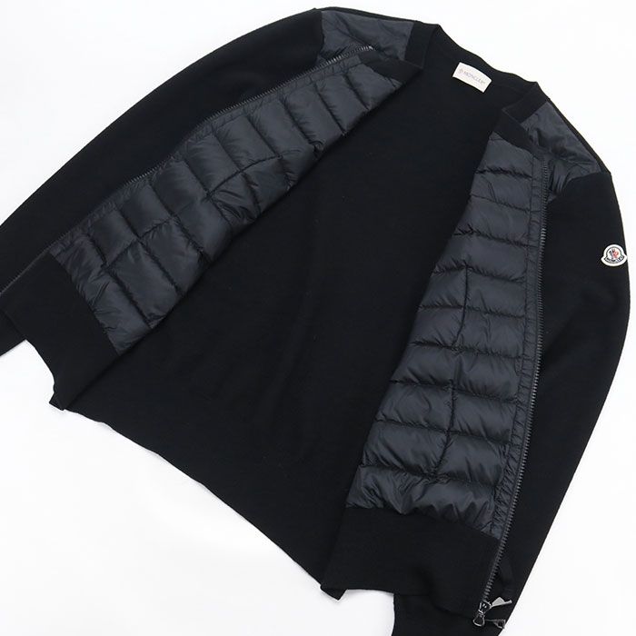 Moncler Cardigan Tricot Down Jacket — view 8