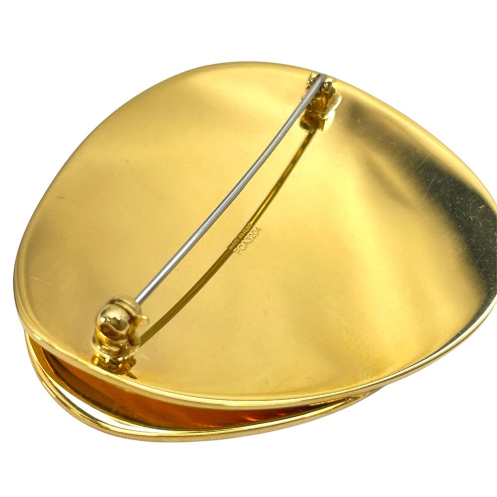 Celine Brooch Petal TU Metal Gold — view 8
