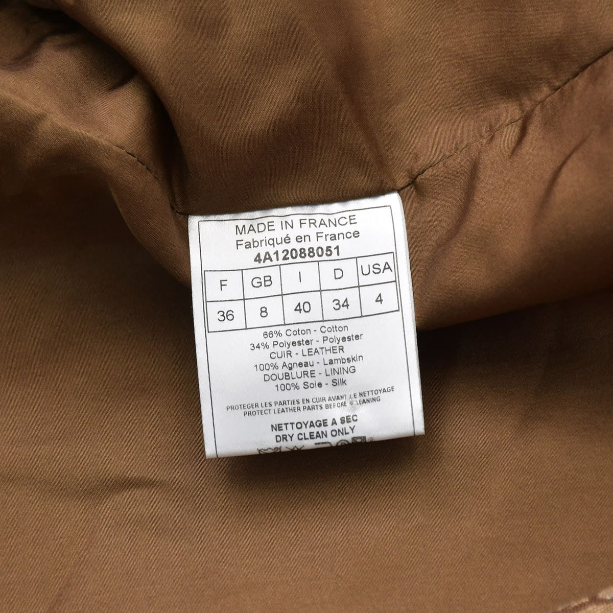 Dior Rasta Trench Coat Beige Galliano Era 36 — view 8