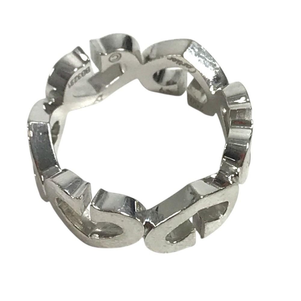 Cartier Ring C Heart Diamond Silver — view 6