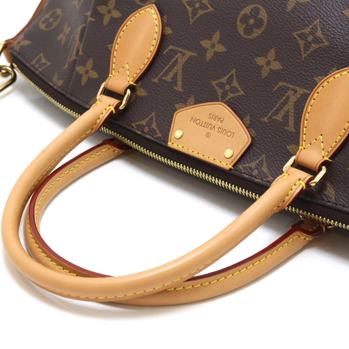 Louis Vuitton Turenne MM Monogram Handbag Canvas — view 8