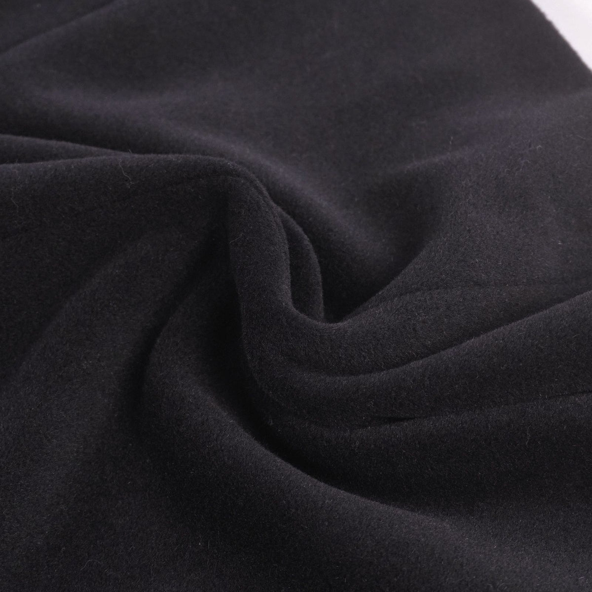 Max Mara Wool Angora Coat Long with Belt Black — view 8