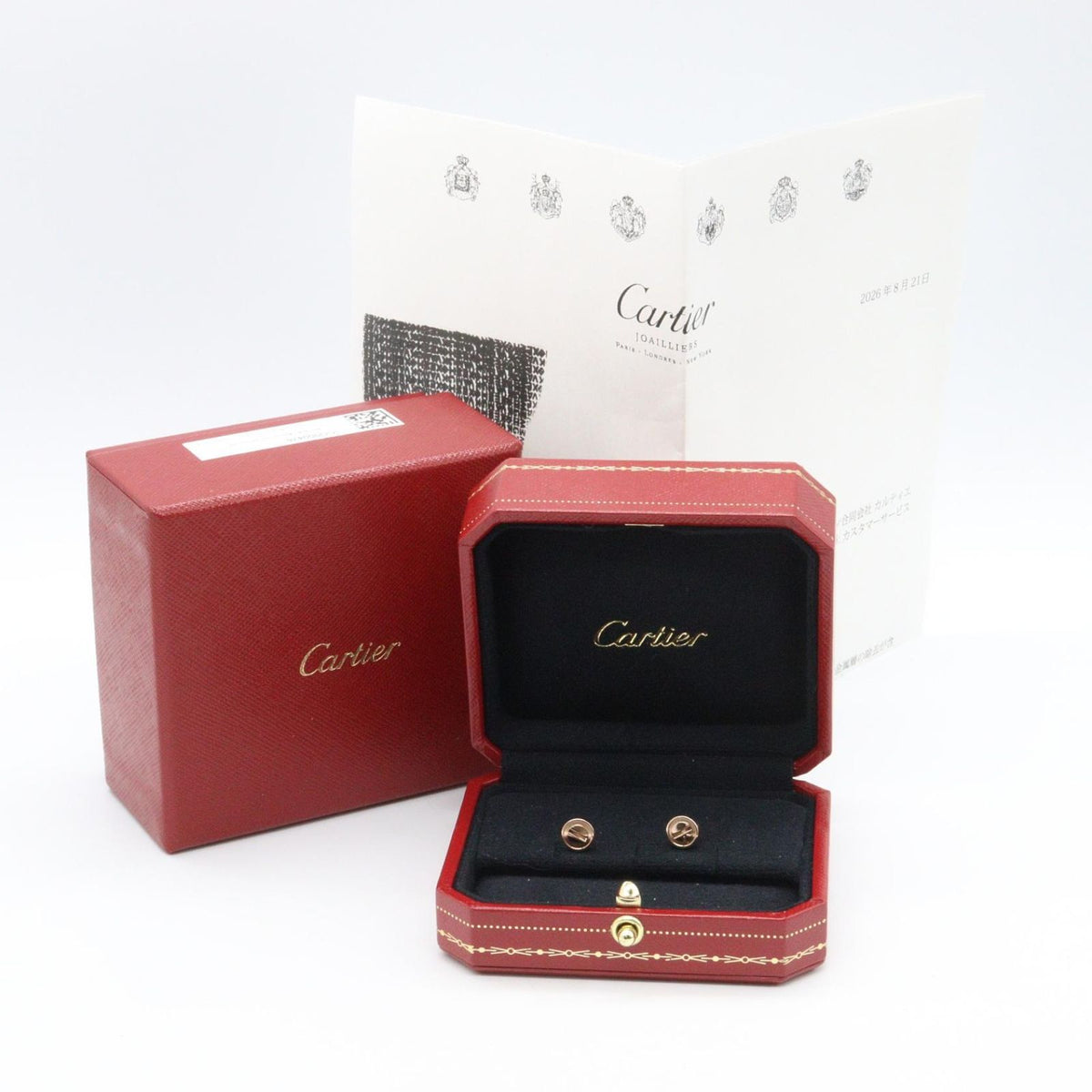Cartier Earrings Love 18k Pink Gold — view 6