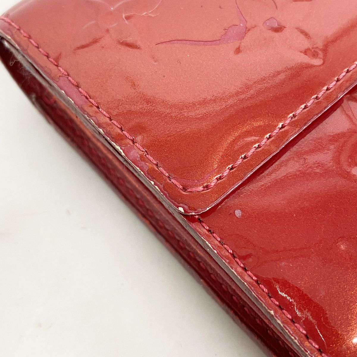 Louis Vuitton Wallet Vernis Portefeuille Sarah Pomme D'amour — view 8