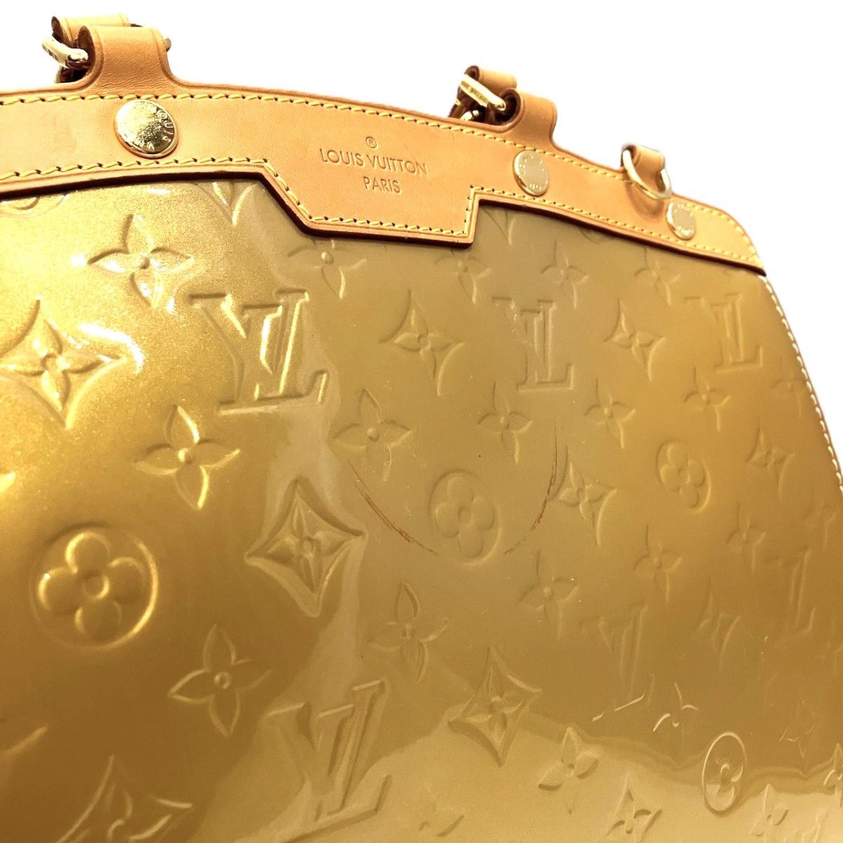Louis Vuitton Blair MM Vernis Handbag Patent Leather — view 8