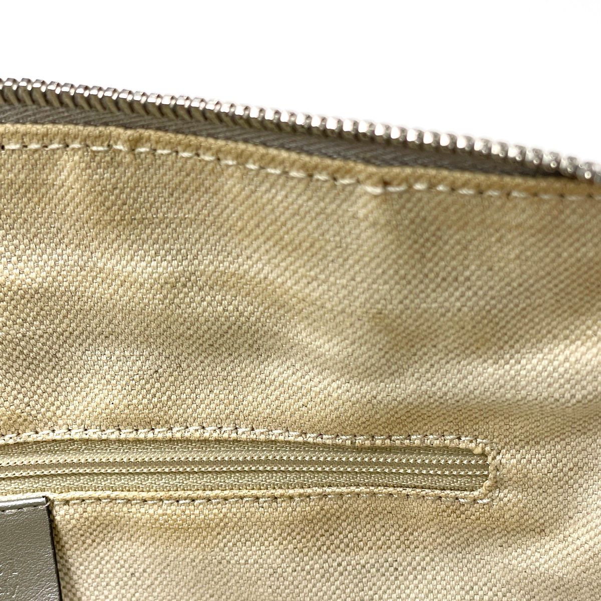 Gucci Shoulder Bag Guccissima Abbey Leather Silver — view 8