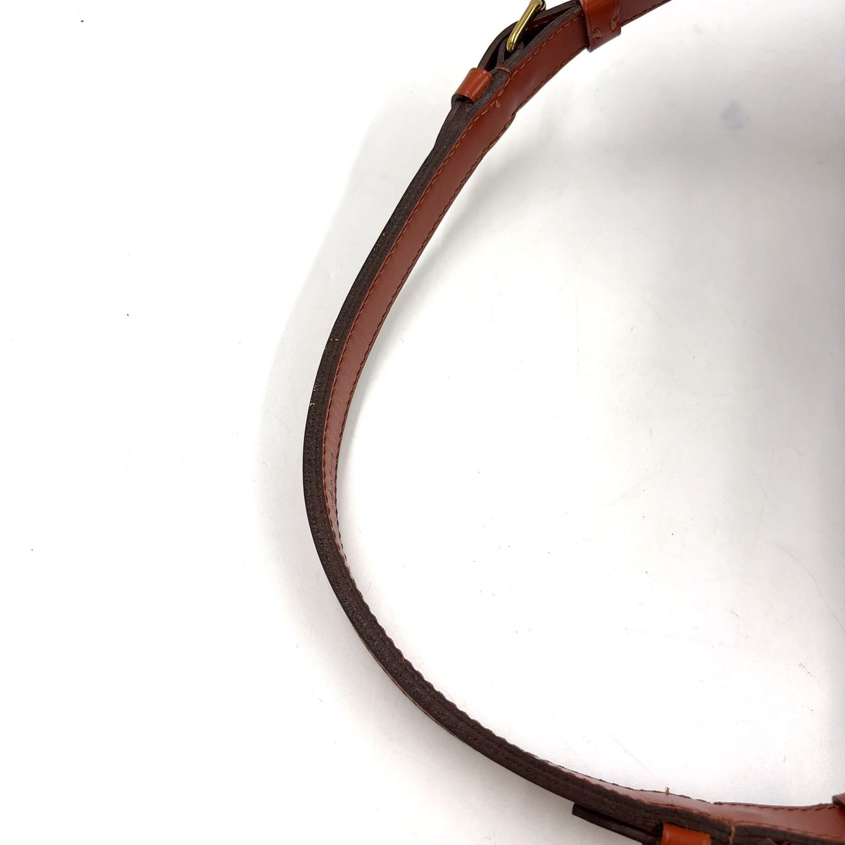 Louis Vuitton Petit Noe Epi Kenya Brown Leather Shoulder Bag Gold — view 8