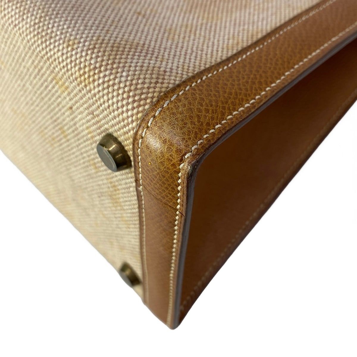 Hermes Handbag Kelly 32 Ivory Gold — view 8
