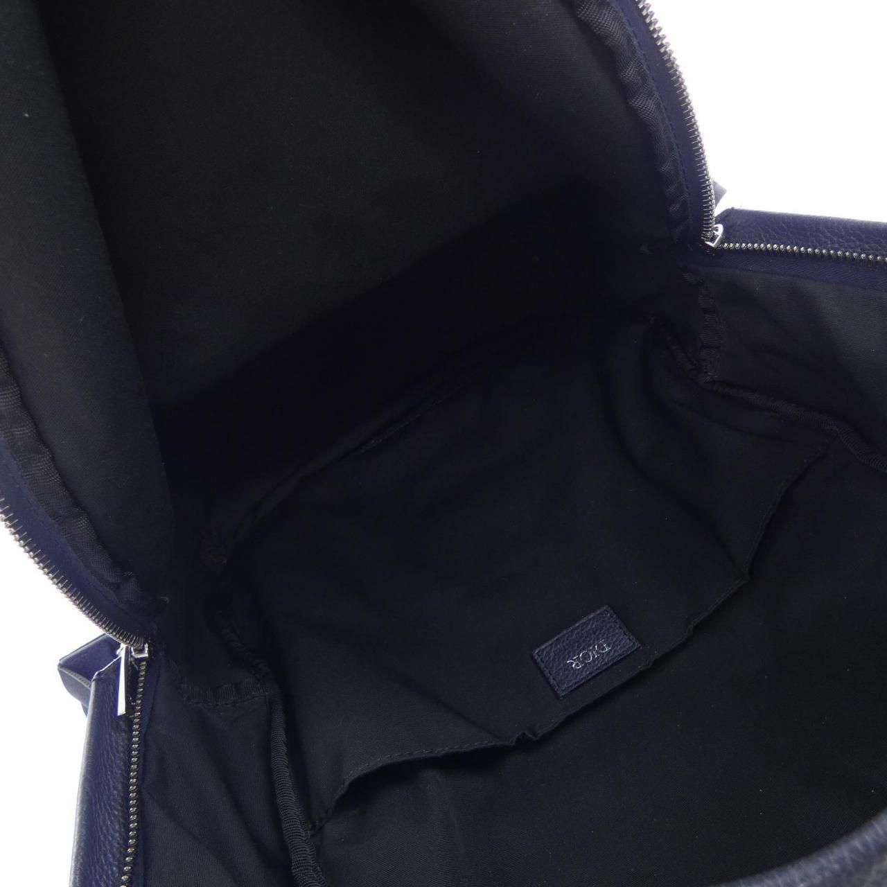 Dior Oblique Backpack Navy — view 6