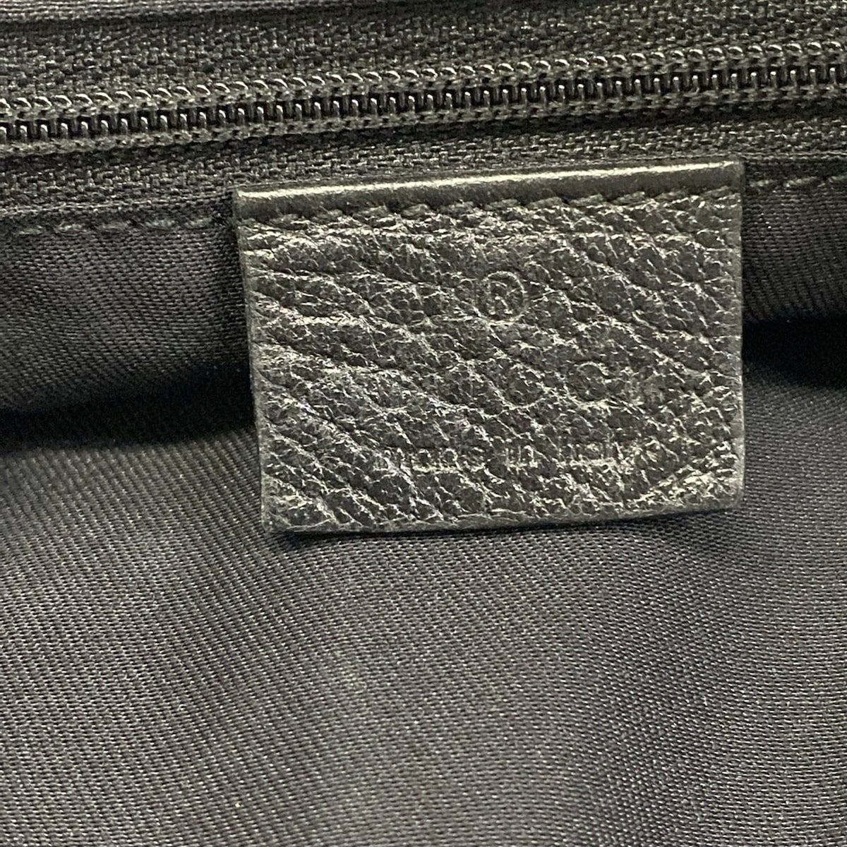 Gucci Tote Abbey GG Pattern Black Leather — view 8