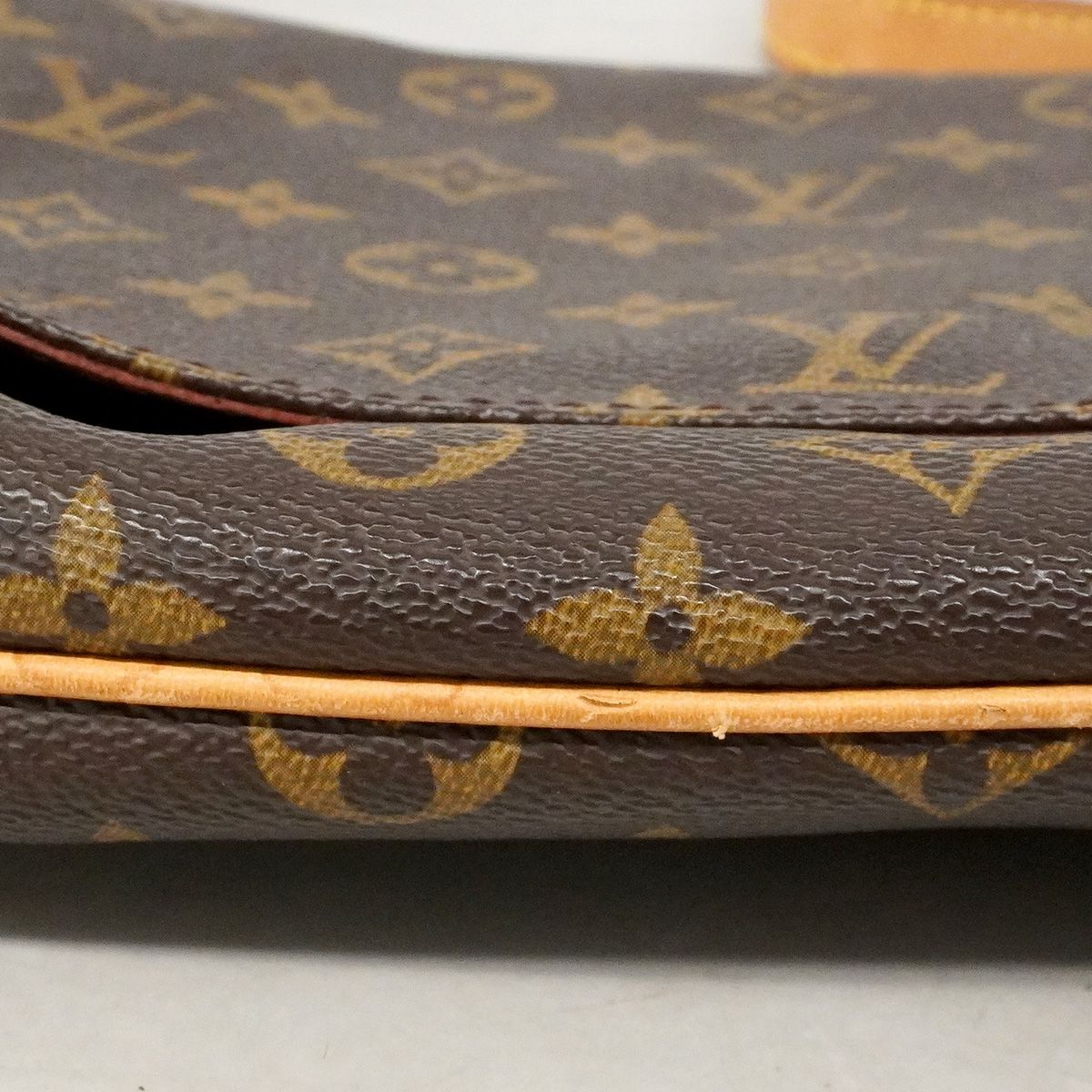 Louis Vuitton Shoulder Bag Monogram Musette Tango Short Strap Brown — view 8