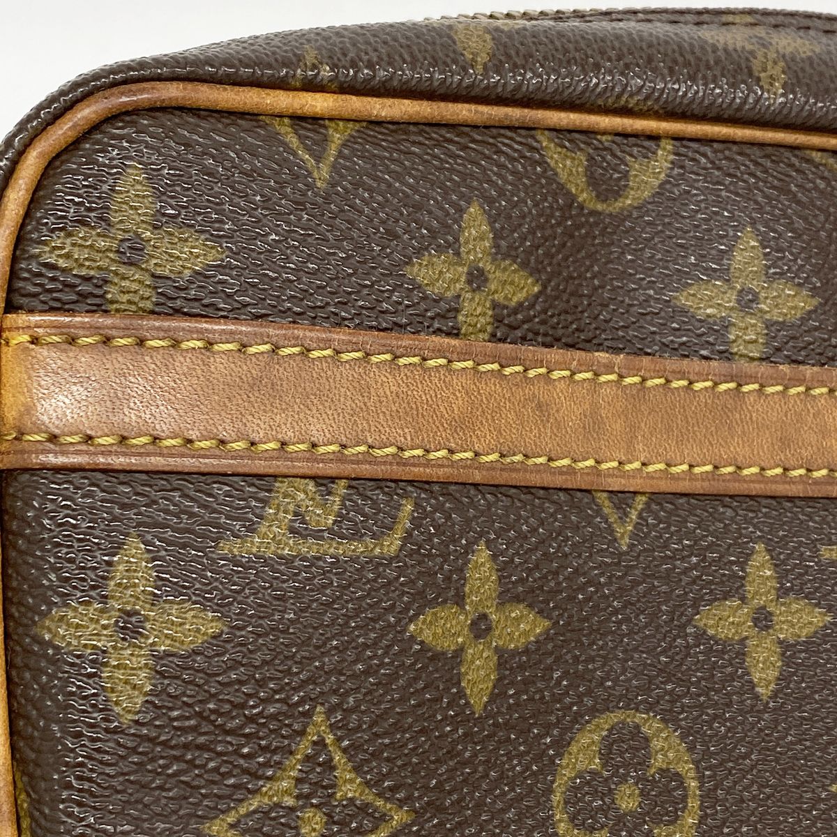 Louis Vuitton Shoulder Bag Monogram Jeune Fille PM Brown — view 8