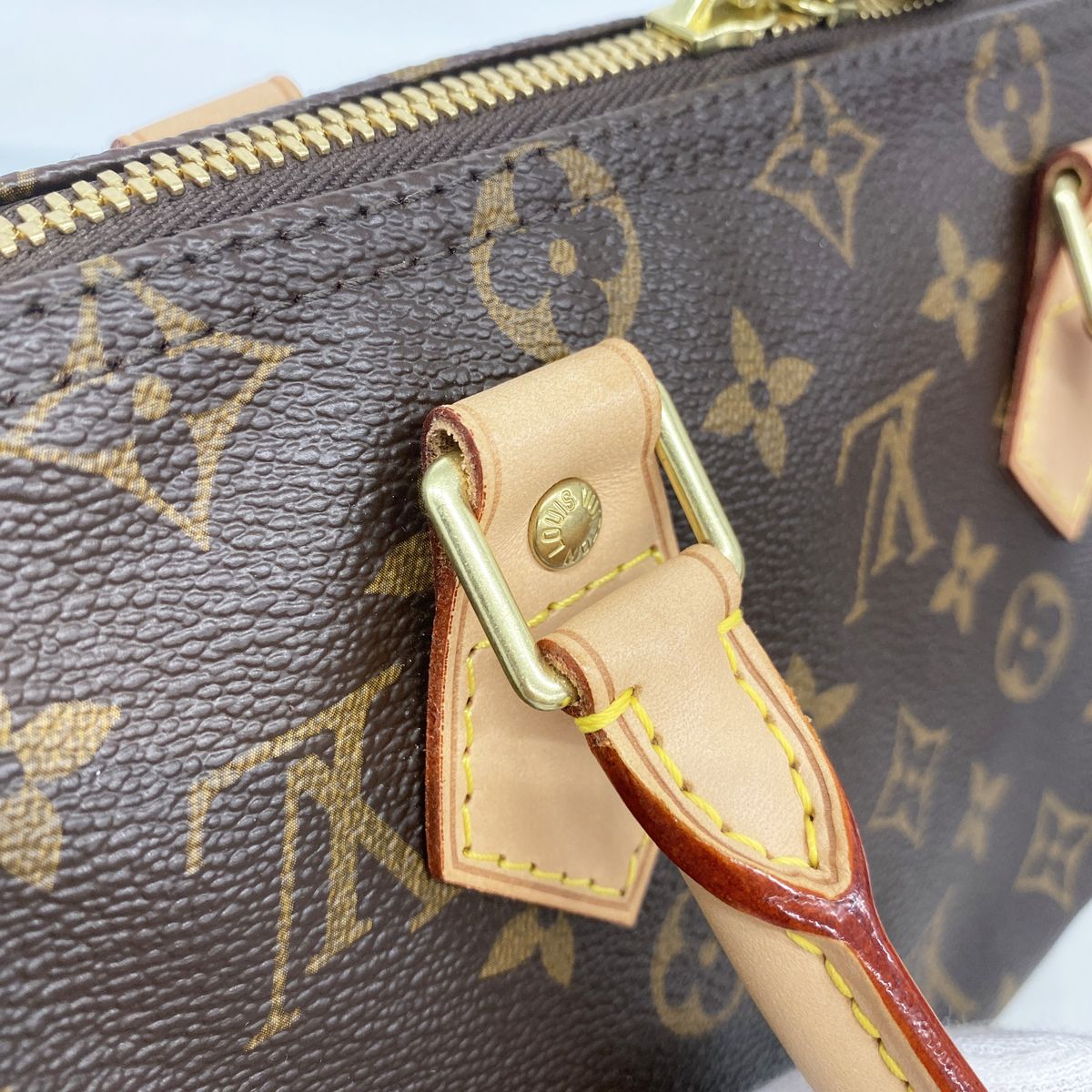 Louis Vuitton Handbag Monogram Speedy Bandouliere 25 Brown 2-Way Bag — view 8