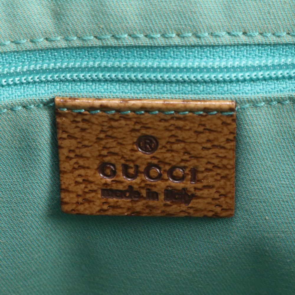 Gucci GG Canvas Leather Tote — view 8