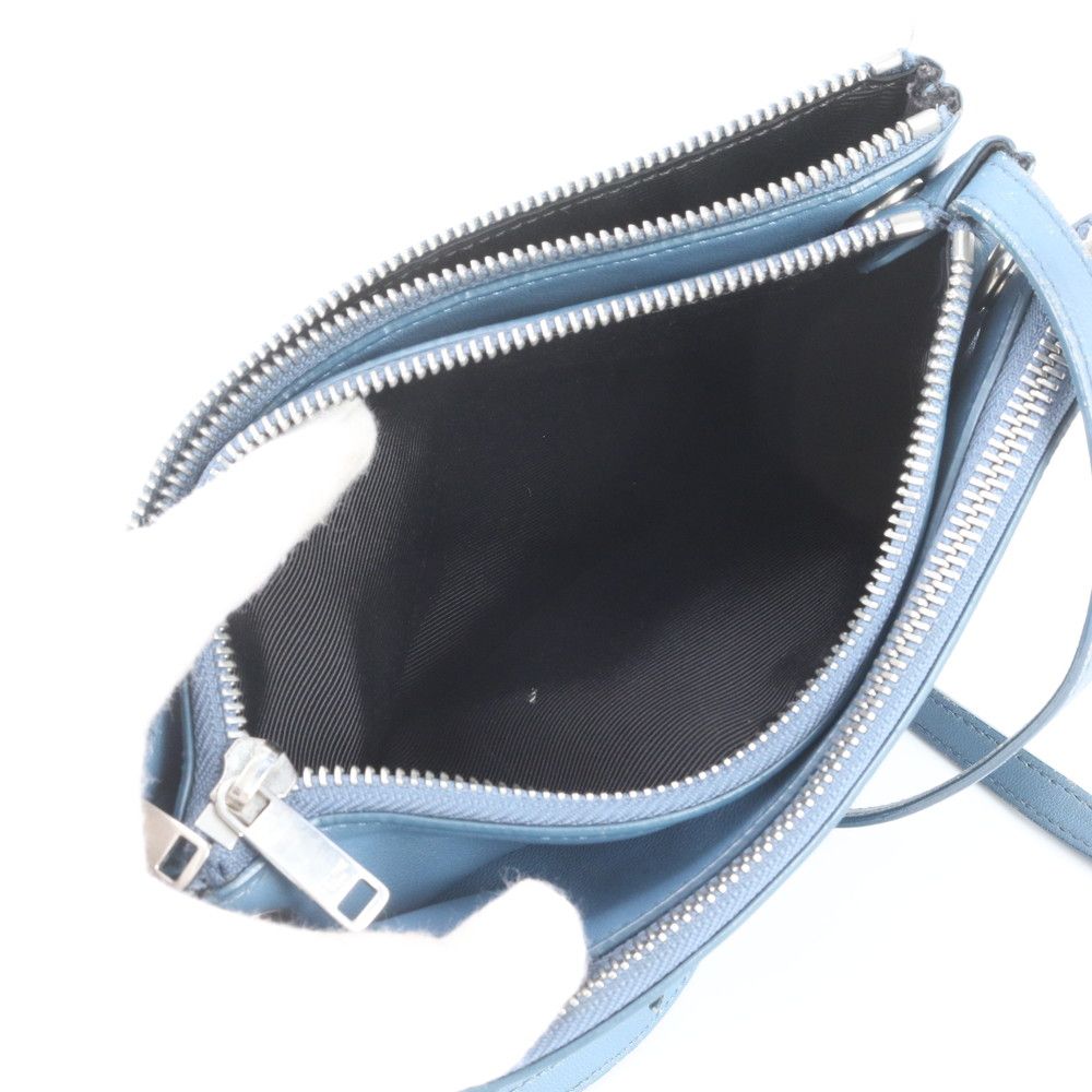 Celine Trio Leather Shoulder Bag — view 8