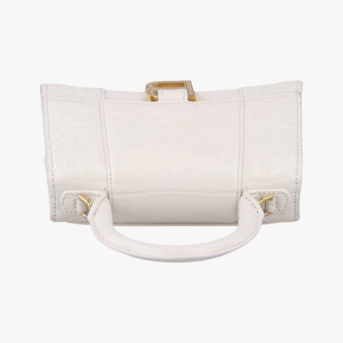 Balenciaga Hourglass Mini White Shoulder Bag — view 8