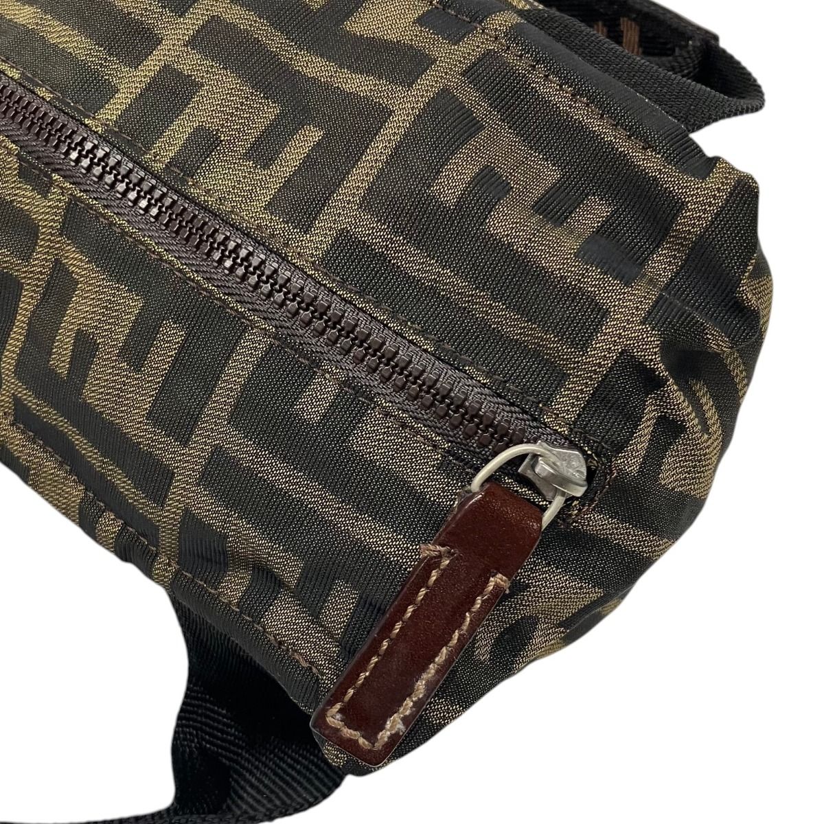 Fendi Zucca Handbag Canvas — view 8