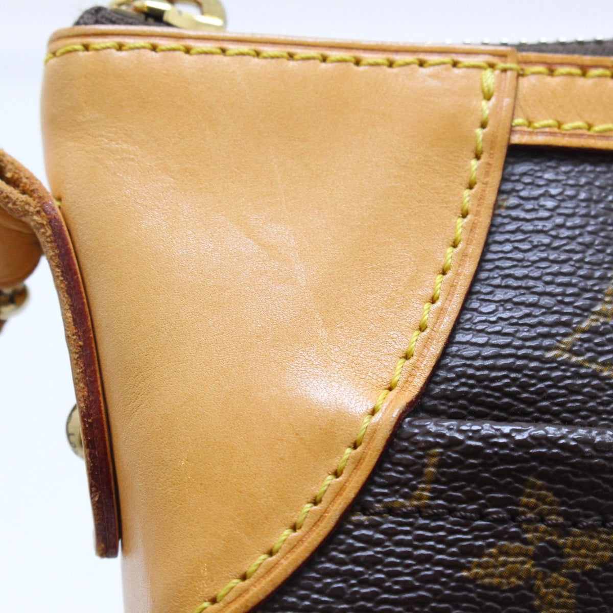 Louis Vuitton Odeon MM Monogram Shoulder Bag Canvas — view 8