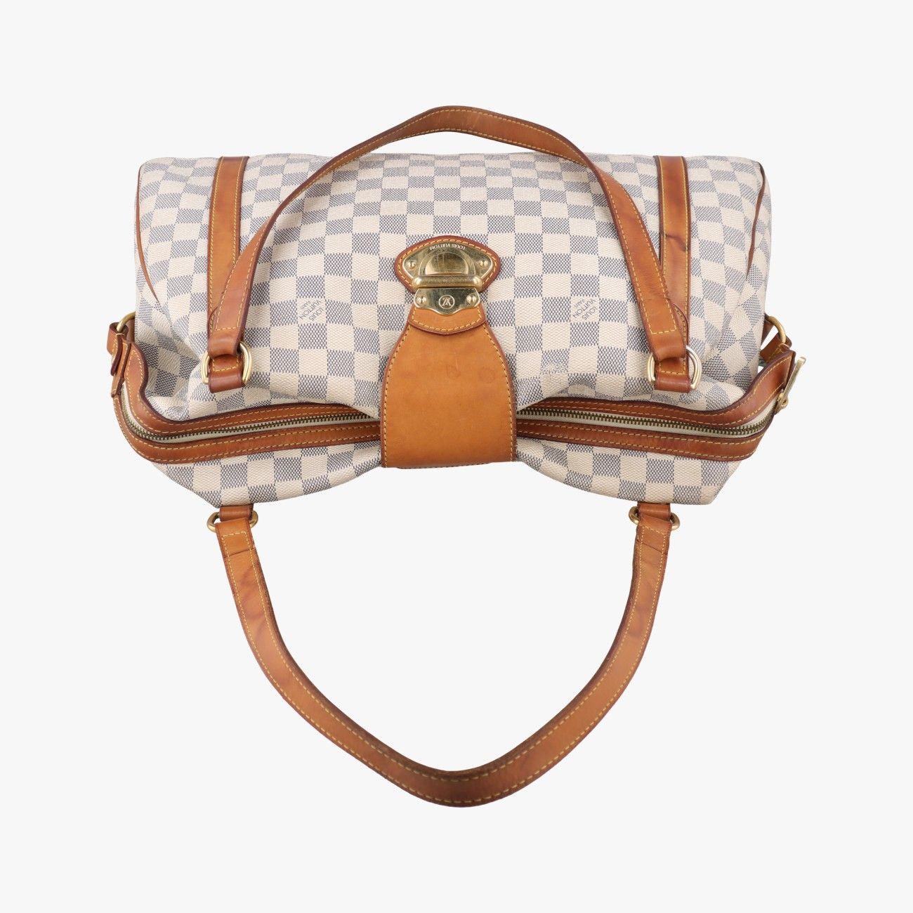 Louis Vuitton Streza PM Azur Damier Canvas Handbag — view 8