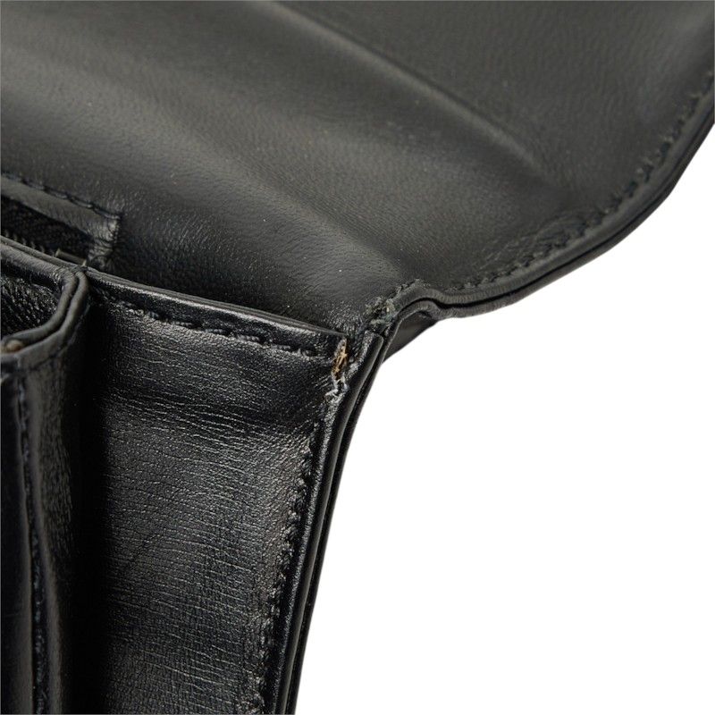 Louis Vuitton Opera Line Delph Shoulder Bag Noir Black Leather — view 8
