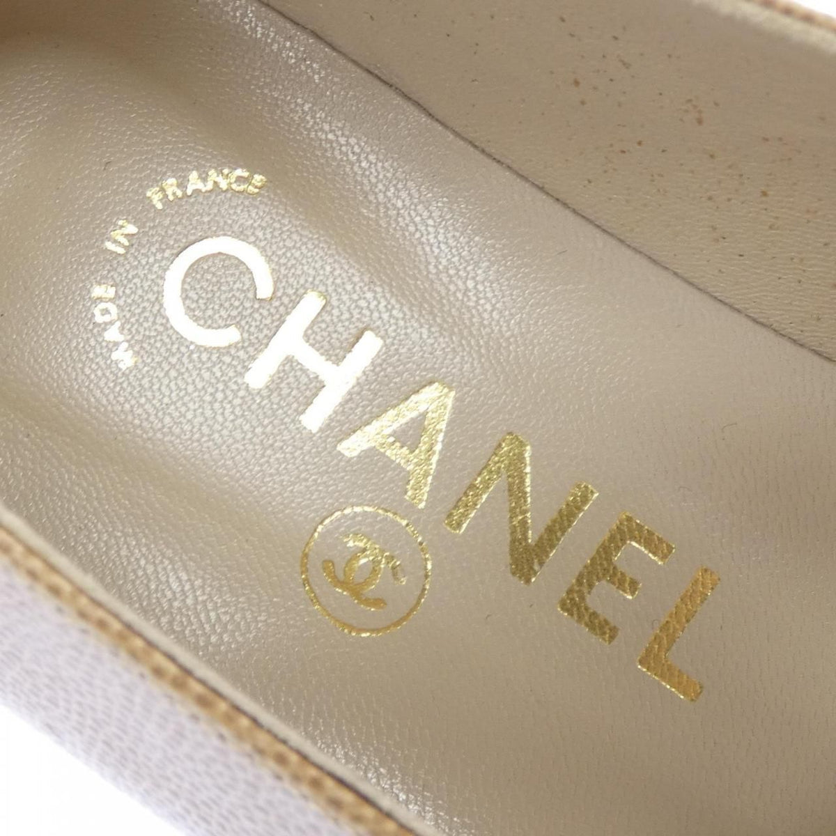 Chanel Vintage Sneakers Beige — view 6