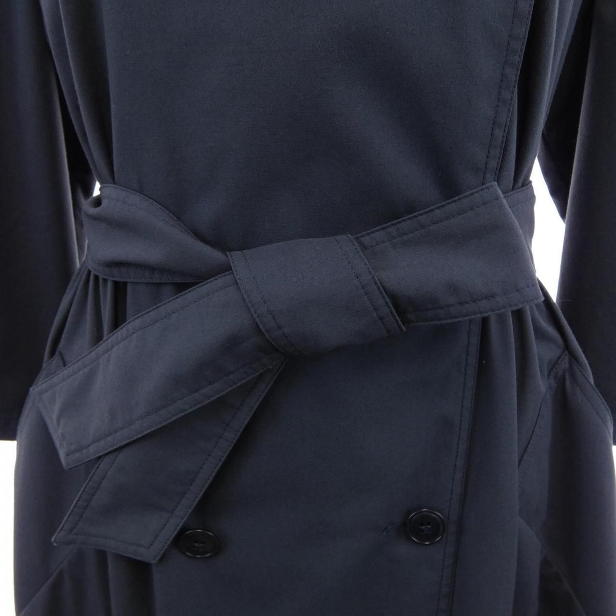 Max Mara Coat Navy — view 7