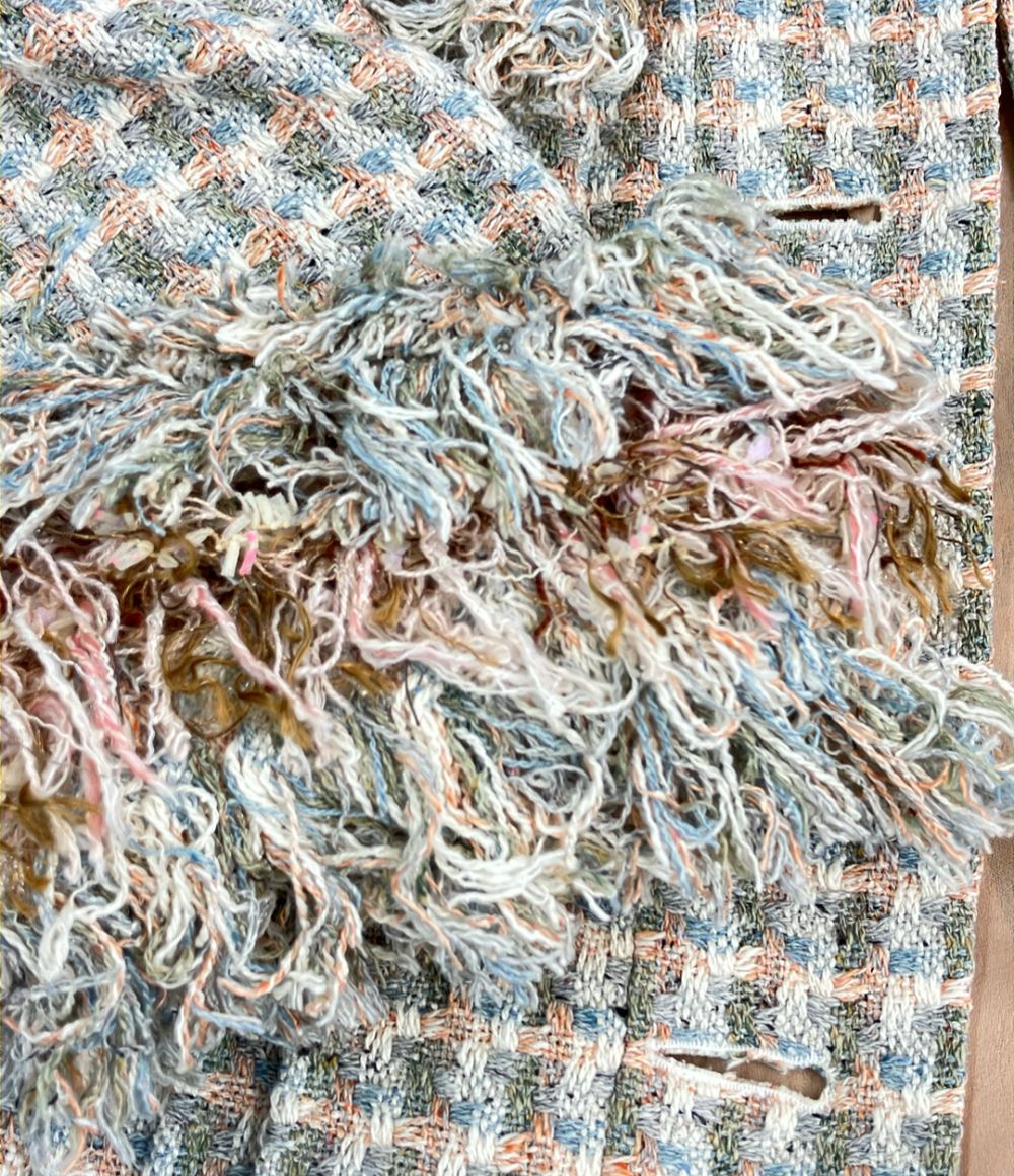 Chanel Camellia Silk Jacket 34 — view 8