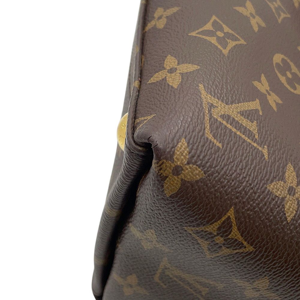 Louis Vuitton Monogram Tote MM 2-Way Shoulder Bag Black — view 8