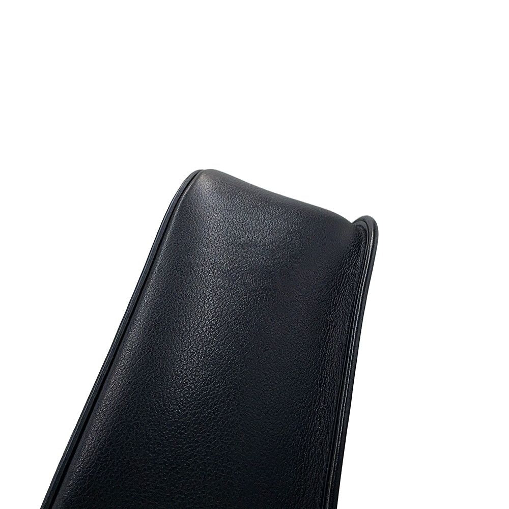 Hermes Tote Messenger Attrage Black Silver Ever Gray Canvas — view 8