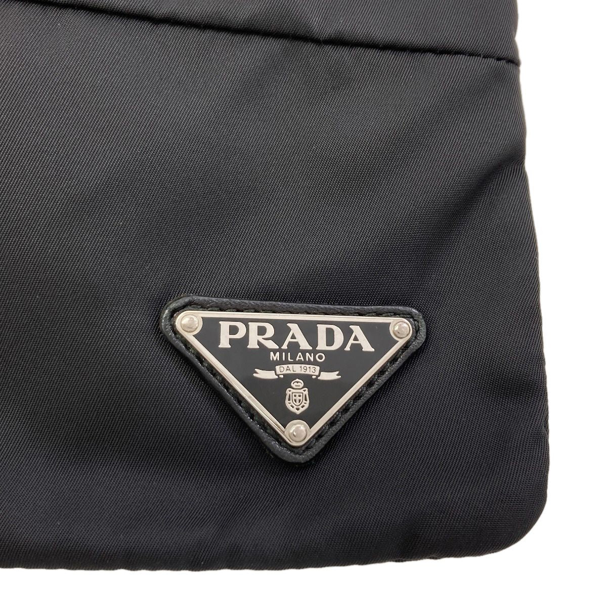 Prada Logo Shoulder Bag Nylon — view 8