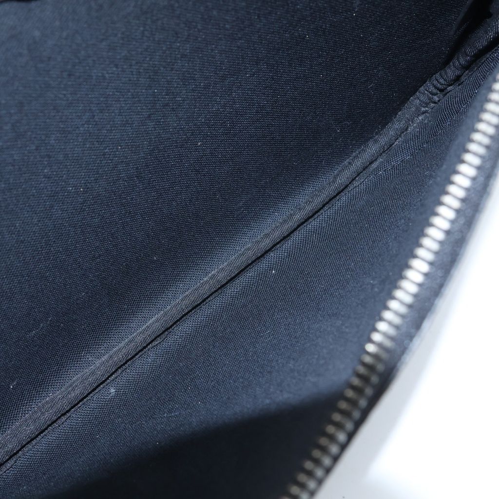 Louis Vuitton Monogram Eclipse Trio Messenger Shoulder Bag Leather Black Gray — view 8