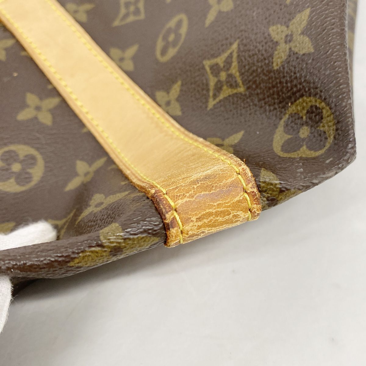 Louis Vuitton Boston Bag Monogram Sac Spool 55 Brown — view 8